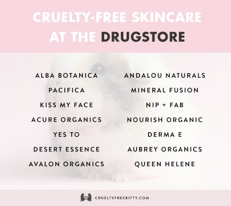 Choose these brands over L'Oreal, Garnier, Neutrogena, and others who test on animals.