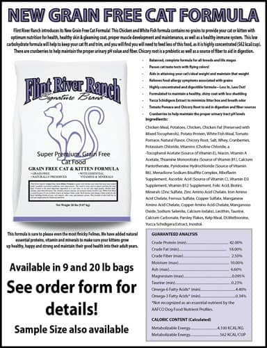 Flint river ranch cat food best sale