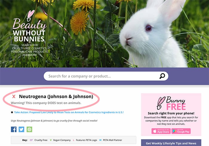 Is neutrogena deals cruelty-free