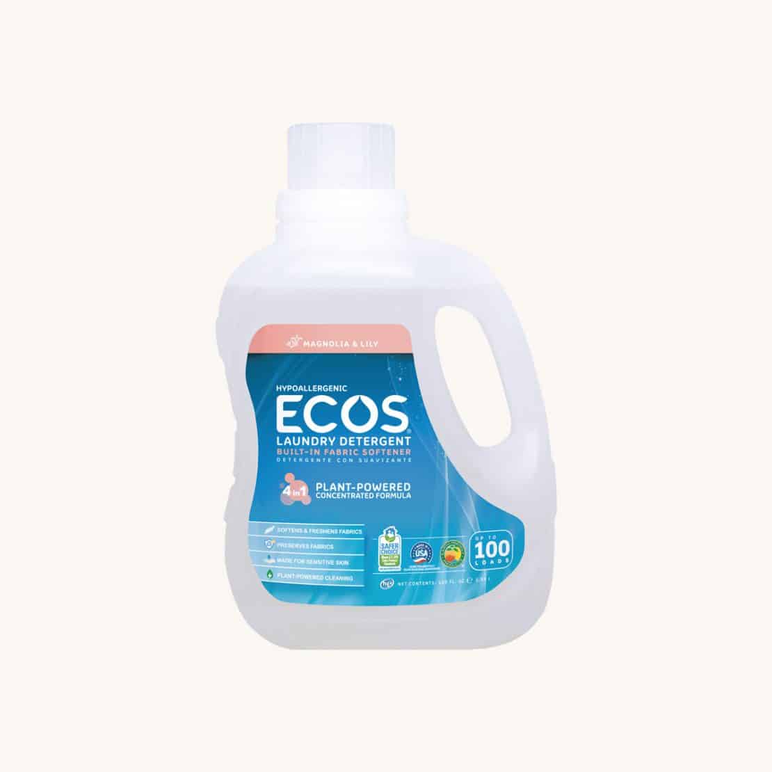 ECOS Hypoallergenic Laundry Detergent CrueltyFree Kitty
