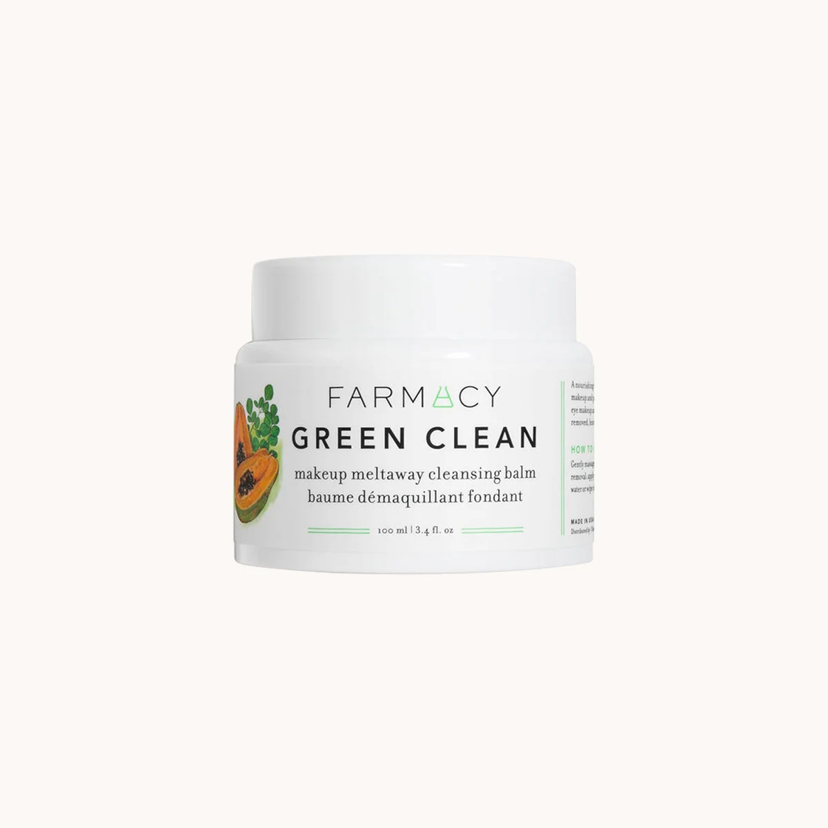 Green Clean Cleansing Balm | Cruelty-Free Kitty